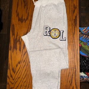 Polo by Ralph Lauren Gray Sweatpants with Logo